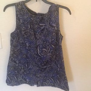 Talbot sleeveless top